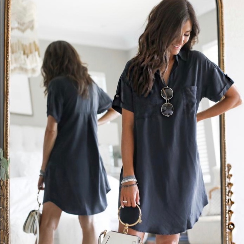 Women's Short Sleeve Shirtdress - Universal Thread